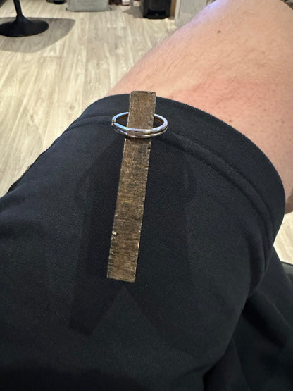 TBM Branded Solid Oak Cask Keyring image 4