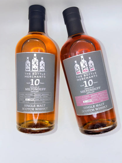The Miltonduff Inaugural Bottling