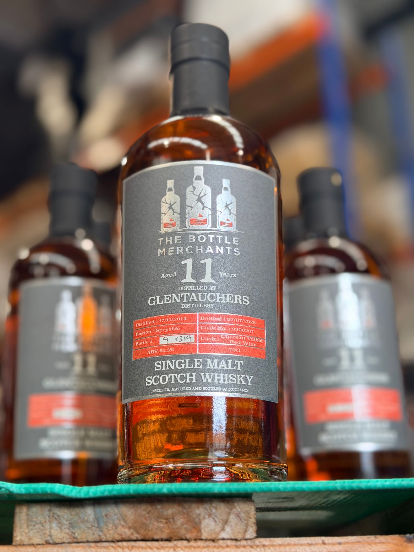 Glentauchers 2014, 11 Year Old, Château Talbot Red Wine Cask