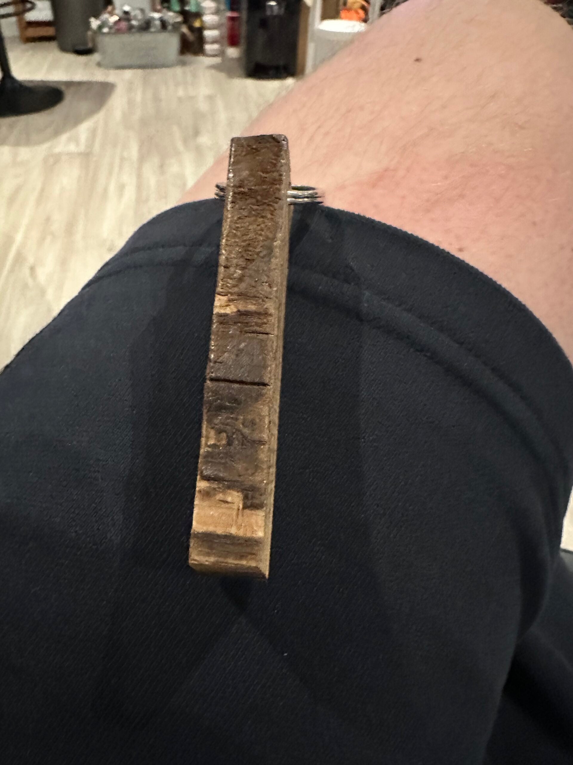 TBM Branded Solid Oak Cask Keyring image 2